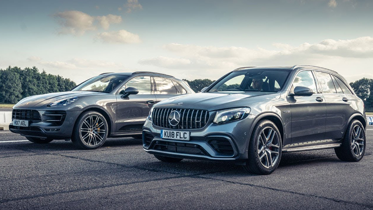 Mercedes-AMG GLC 63 εναντίον Porsche Macan Turbo